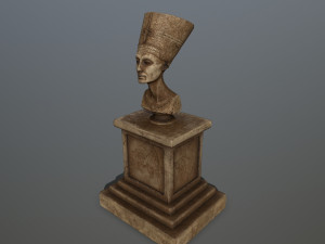 nefertiti Modelo 3D