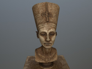 nefertiti Modelo 3D