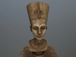 nefertiti 3D Model