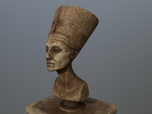 nefertiti Modelo 3D