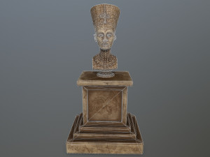 nefertiti Modelo 3D
