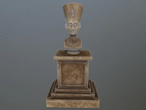 nefertiti 3D Model