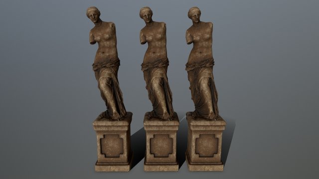 venus de milo Modelo 3D .c4d .max .obj .3ds .fbx .stl .blend 