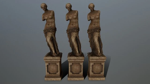 venus de milo 3D Model .c4d .max .obj .3ds .fbx .stl .blend 