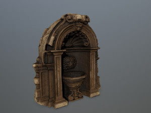 fountain 3D Model