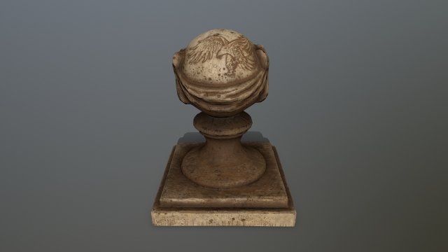 ornamental stone Modelo 3D .c4d .max .obj .3ds .fbx .stl .blend 