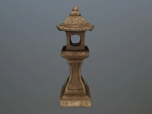 lanterna di pietra Modello 3D