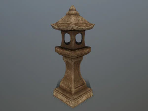 stonelantern 3D Model