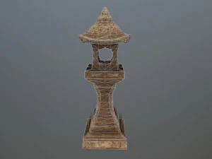stonelantern 3D Model