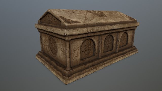 tomb Modelo 3D .c4d .max .obj .3ds .fbx .stl .blend 