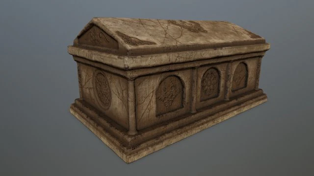 tumba Modelo 3D .c4d .max .obj .3ds .fbx .stl .blend 