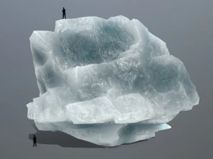 rocce di ghiaccio Modello 3D