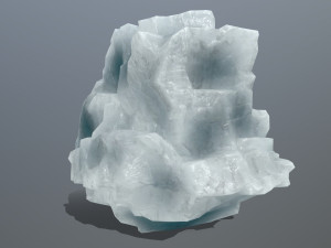 ice rocks Modello 3D
