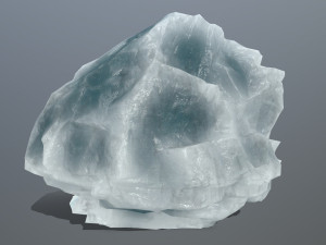ice rocks Modello 3D