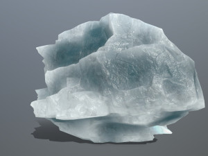 ice rocks Modello 3D