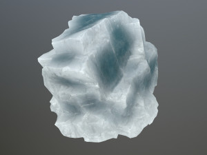 ice rocks Modello 3D