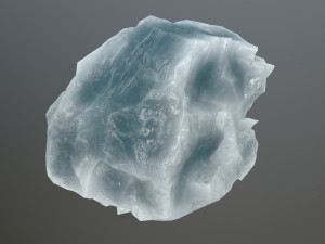 ice rocks Modello 3D