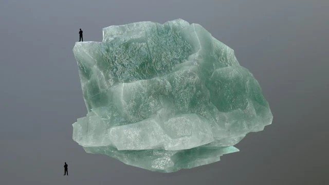 ice rocks 3D Model .c4d .max .obj .3ds .fbx .stl .blend 