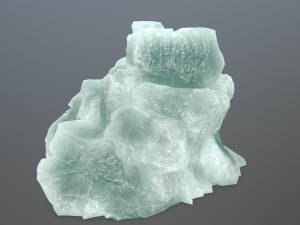 ice rocks Modelo 3D