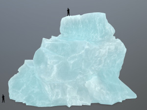 ice rocks 3D Модель