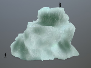 ice rocks Modelo 3D