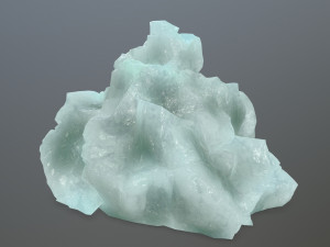 ice rocks 3D-Modell