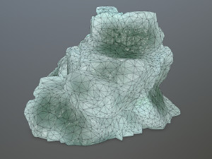 ice rocks 3D-Modell