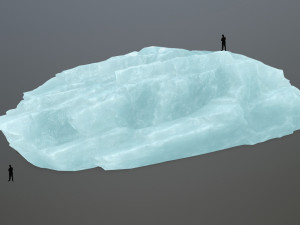 ice rocks 3D मॉडल