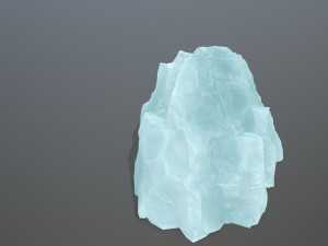 ice rocks Modello 3D