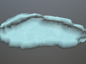 ice rocks 3D 모델