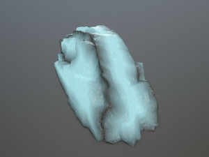 ice rocks 3D 모델