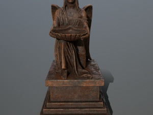 angel statue Modelo 3D