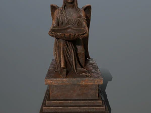 angel statue 3D Model