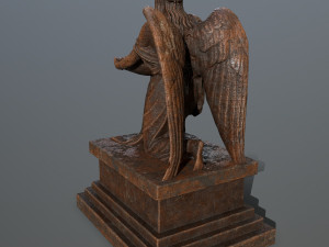 angel statue Modelo 3D