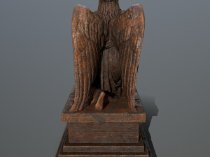 angel statue Modelo 3D