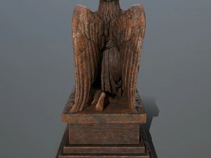 angel statue 3D Model