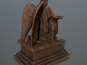 angel statue Modelo 3D
