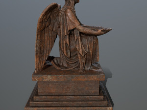 angel statue Modelo 3D