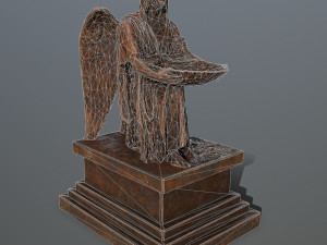 angel statue Modelo 3D