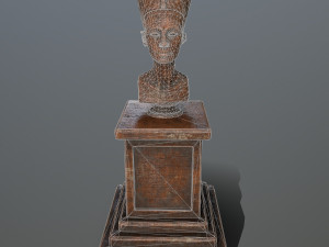 nefertiti 3Dモデル