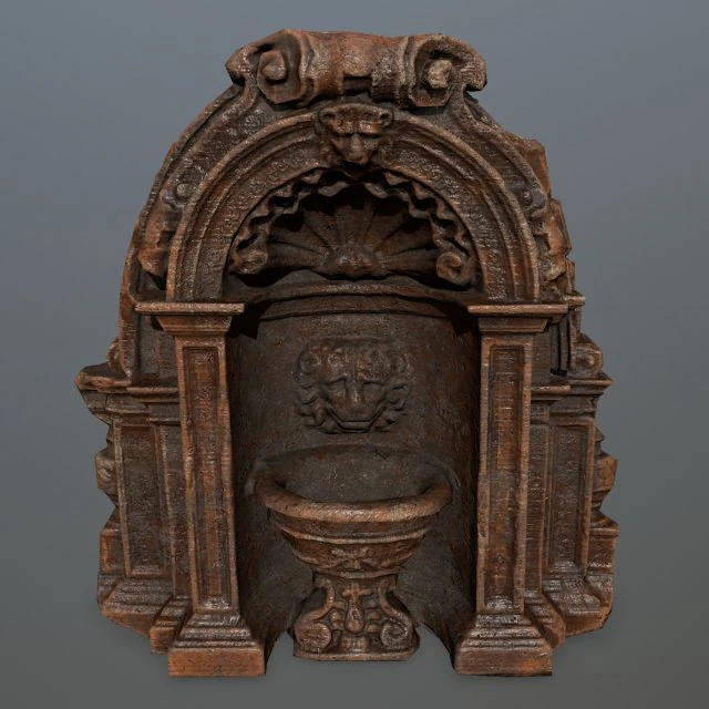 fontaine Modèle 3D .c4d .max .obj .3ds .fbx .stl .blend 