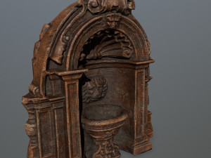 fountain 3D 모델