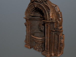 fountain 3D 모델