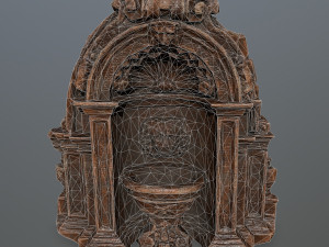 fountain 3D 모델