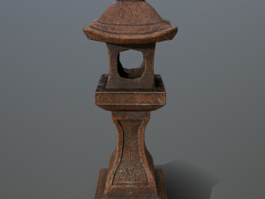 stone lantern 3Dモデル