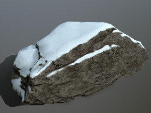 snow rocks 3D Модель
