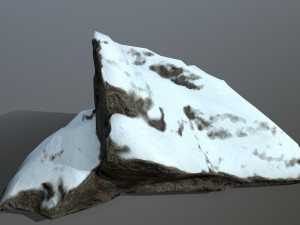 snow rocks 3D Модель