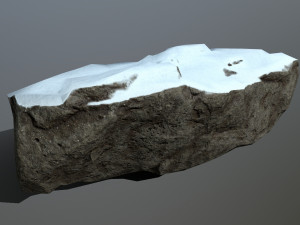 snow rocks 3D Модель