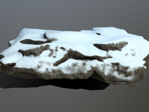 snow rocks 3D Модель