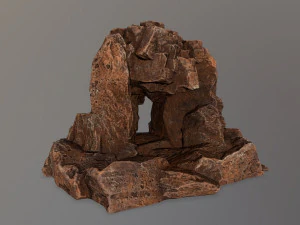 skull cave 3D Model